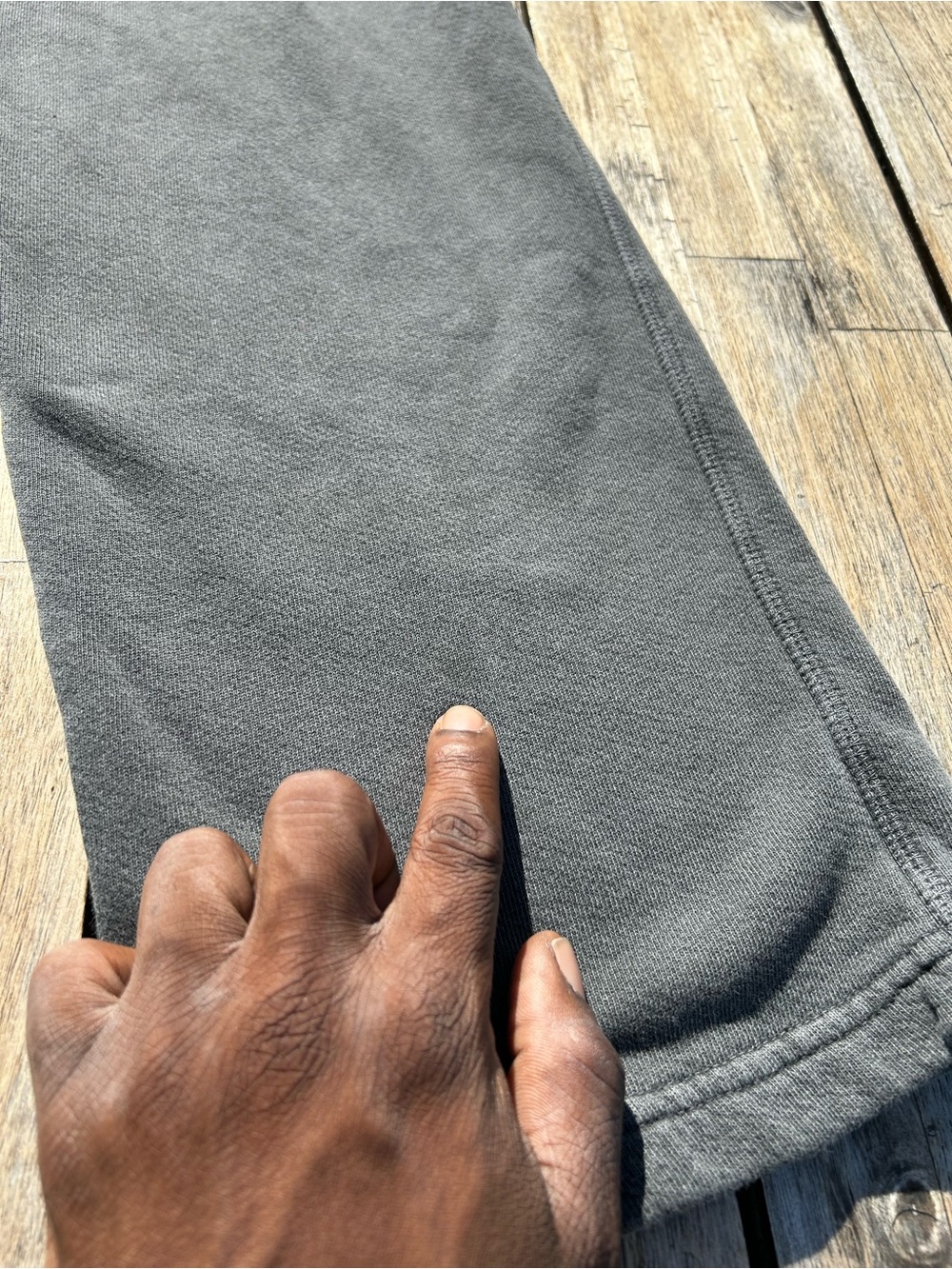 Joah Brown Charcoal Sweatpants - Picture 5 of 6